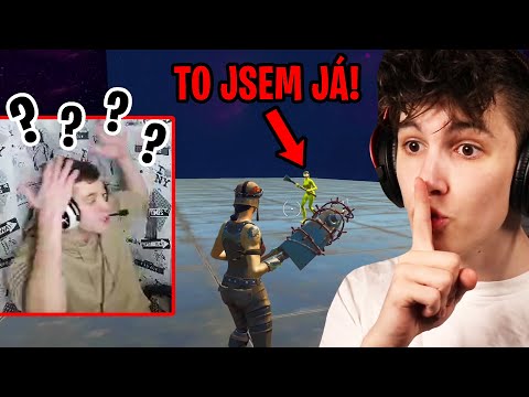 Potají Jsem Se Pokusil Připojit Do Jeho Týmu Ve Fortnite  🤫