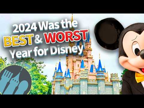 Why 2024 Was the BEST & WORST Year for Disney