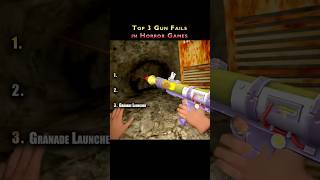 Top 3 Gun Fails in Horror Games 😂👻