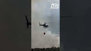 114-acre brush fire burns in Palm City, crews working to contain flames