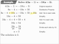 Solving Equations with Variables