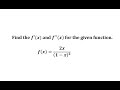 Derivatives and Their Applications