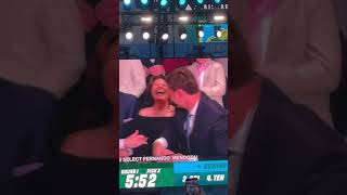 Fernando Mendoza getting drafted at the NFL Draft (he did cry)
