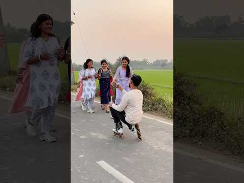 #skating #girlreaction #india #shorts #funny #youtubeshorts #skatingboytana #vairalvideo