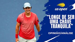 ANÁLISE DA CHAVE DE JOÃO FONSECA NO US OPEN, O QUE ESPERAR? - OPINIÃO/ANÁLISE