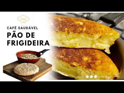 Pão de Frigideira fitness saudável – Sem Forno, Sem trigo e Pronto em Minutos!
