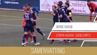 Screenshot van video Samenvatting Sparta Nijkerk - Excelsior'31