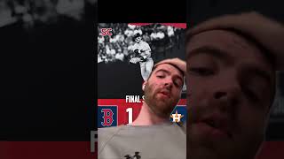 Well that sucked #RedSox #MLB #astros #greenscreen
