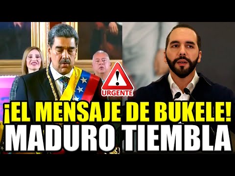 🚨BUKELE LANZÓ UN MENSAJE QUE HACE TEMBLAR A MADURO | BREAK POINT