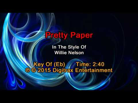 Willie Nelson – Pretty Paper (Backing Track)