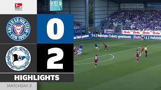 From 3rd Divison to 2nd League's TOP! | HOLSTEIN KIEL - ARMINIA BIELEFELD | Highlights | Matchday 2