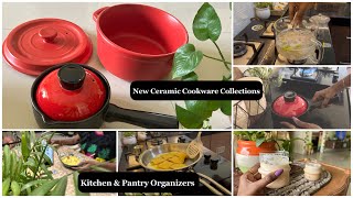 Daily Vlog !!! Ceramic Cookwares || Kitchen & Pantry Organizers Ft.Nestasia #vlog#home#shopping#diml