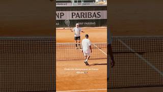 Respect! True legends! Points in the final of the French Championship +85 🇫🇷 #tennis