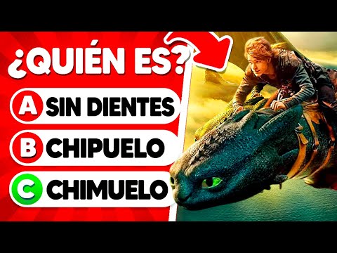 ¿Cuánto Sabes de CÓMO ENTRENAR A TU DRAGÓN? 🤔🐉 Live Action (2025) 🔥Chimuelo🛡️Hipo👩Astrid🏹DreamWorks