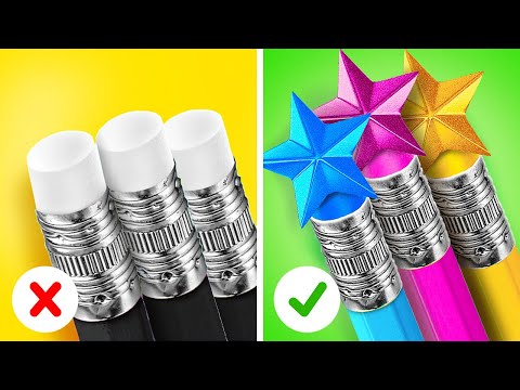 KIT DE SURVIE ULTIME POUR L'ÉCOLE 🎒Fournitures Scolaires DIY ! Gadgets DIY Fous par 123 GO! SCHOOL