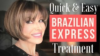 Quick Easy Brazilian Express Hair Treatment Dominique Sachse