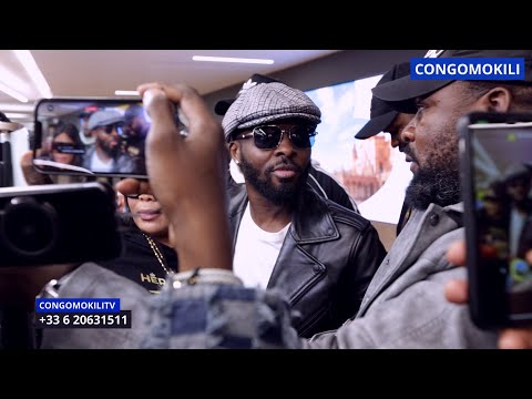 Exclusivité: l´arrivée d´HERITIER WATA et saTEAM, BRUXELLES tombée DJ MOMBOCHI aleli.direction PARIS