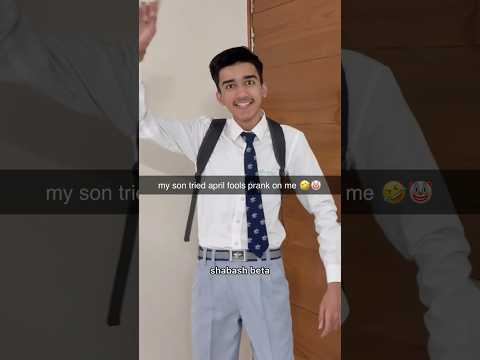 Papa Ne April Fool Bana Diya 🤣🤡 #shorts #youtubeshorts #funny #comedy #relatable