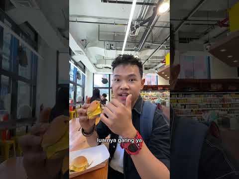 CHEESEBURGER CUMAN DIBAWAH 50rb DI NEW YORK AMERIKA⁉️🇺🇸😱 #shorts