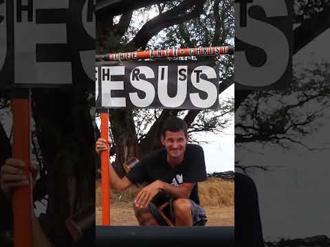 Meeting "Original" People on the Road #daviddobrik #Jesus #christ