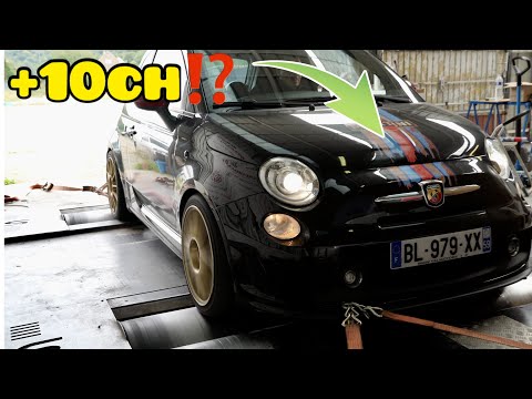 +10ch juste avec une admission?! Défit 500 abarth!💪