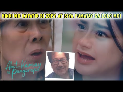 Abot Kamay Na Pangarap: Ito Pala Larawan Ng Lalaki Na Pinatay Ni Zoey, Doc!