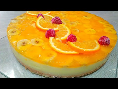 كيكة الموز والبرتقال🍌🍊 من أروع ما ستتذوقين خفة ولذة و غير ب 2 بيضات تتحمق😍