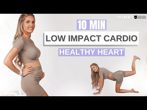 LOW IMPACT Cardio Workout at home for a Healthy Heart (Pregnancy Safe)