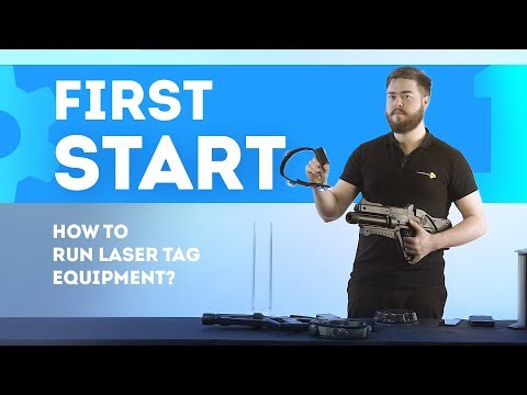 How to run laser tag equipment? [part 1]