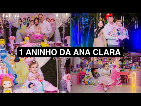 CHEGOU O GRANDE DIA ! FESTA MARAVILHOSA DA CLARINHA 💕 VLOGÃO