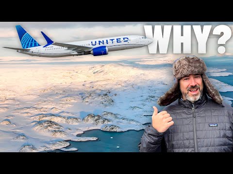 We Took United's FIRST Flight to GREENLAND (But WHY?)