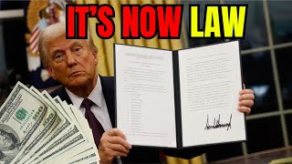 Trump JUST ANNOUNCED Major News that Will Affect All Americans