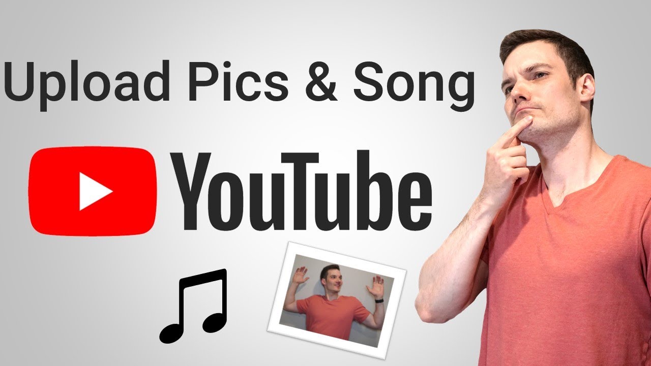 How to Upload Music and Pictures to YouTube - Kevin Stratvert