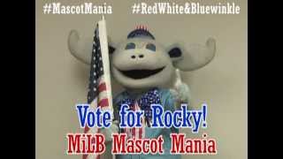 Vote for Rocky Bluewinkle! MiLB Mascot Mania