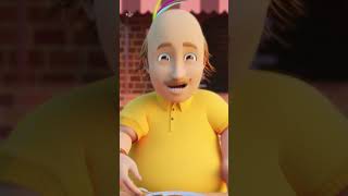 Lalaji Ne Halwa Khaya, लालाजी ने हलवा खाया, Cartoon Nursery Rhymes #shorts #babysongs #cartoon