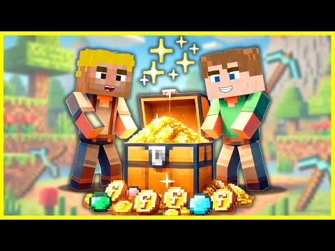 EFEKAN VE ALPEREN HAZİNE BULDU, ÇOK ZENGİN OLDU! 🤑 - Minecraft ZENGİN FAKİR HAYATI