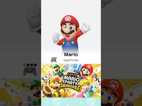 Toate personajele din Super Mario Party Jamboree #supermariopartyjamboree #supermarioparty