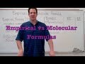 Empirical and Molecular Formulas