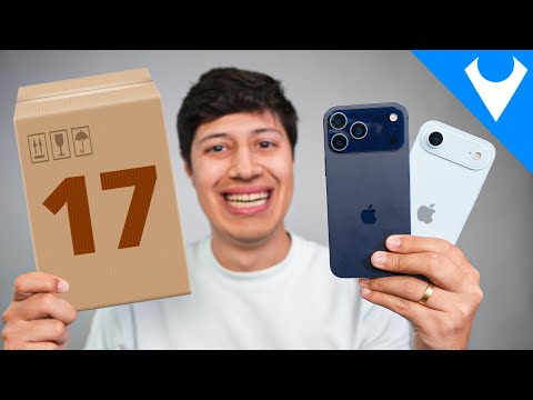 RECEBI O IPHONE 17 AIR e 17 PRO MAX! 😱