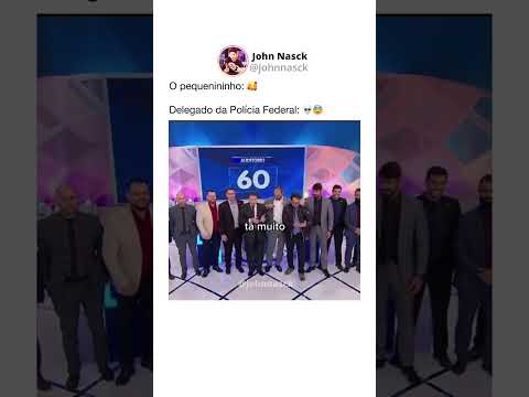 O dia que o Silvio Santos zuou um Delegado #shorts