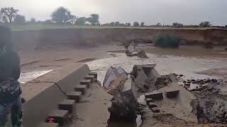 Barrage de Nioro du Sahel emporté par une forte rivage