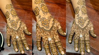 Latest Easy Mehendi Design Tutorial from Mehedi By Nowrin