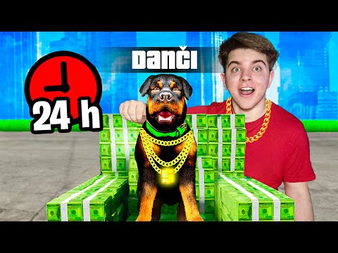 24H KAO NAJBOGATIJI PAS U GTA 5😲🐶