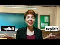 Understanding Implicit and Explicit Messages