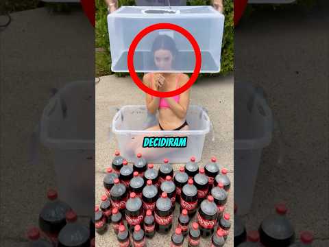 MENTOS + COCA-COLA VS HUMANO! #shorts