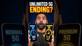 Unlimited 5G Is Ending? Premium vs Normal 5G Plans!