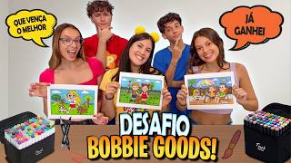 Quem pintar melhor o seu Bobbie Goods vence!