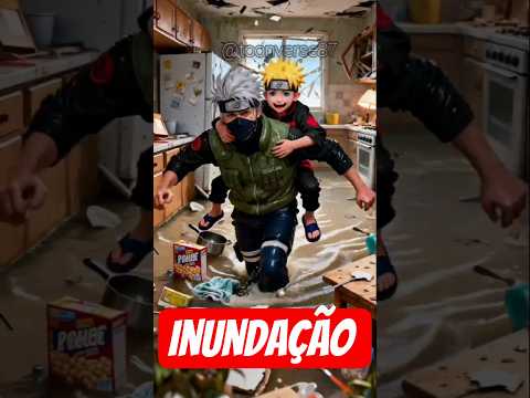 Kakashi salvou o Naruto #shorts #naruto