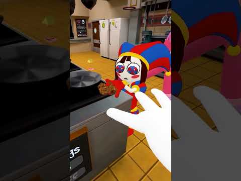 A Pomni é um DESASTRE na COZINHA #theamazingdigitalcircus