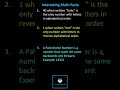 Unique Numbers and Palindromes